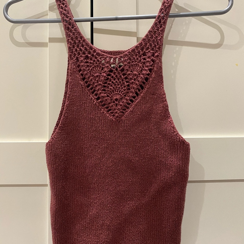 Crochet tank top